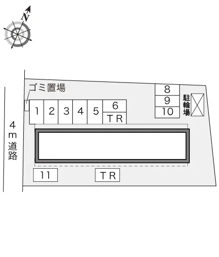 ★手数料０円★南足柄市和田河原　月極駐車場（LP）